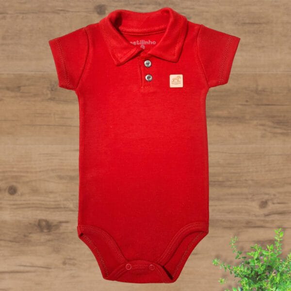 Body Polo Curto Suedini Liso