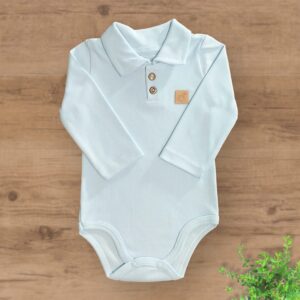 Body Polo Longo Suedini Liso