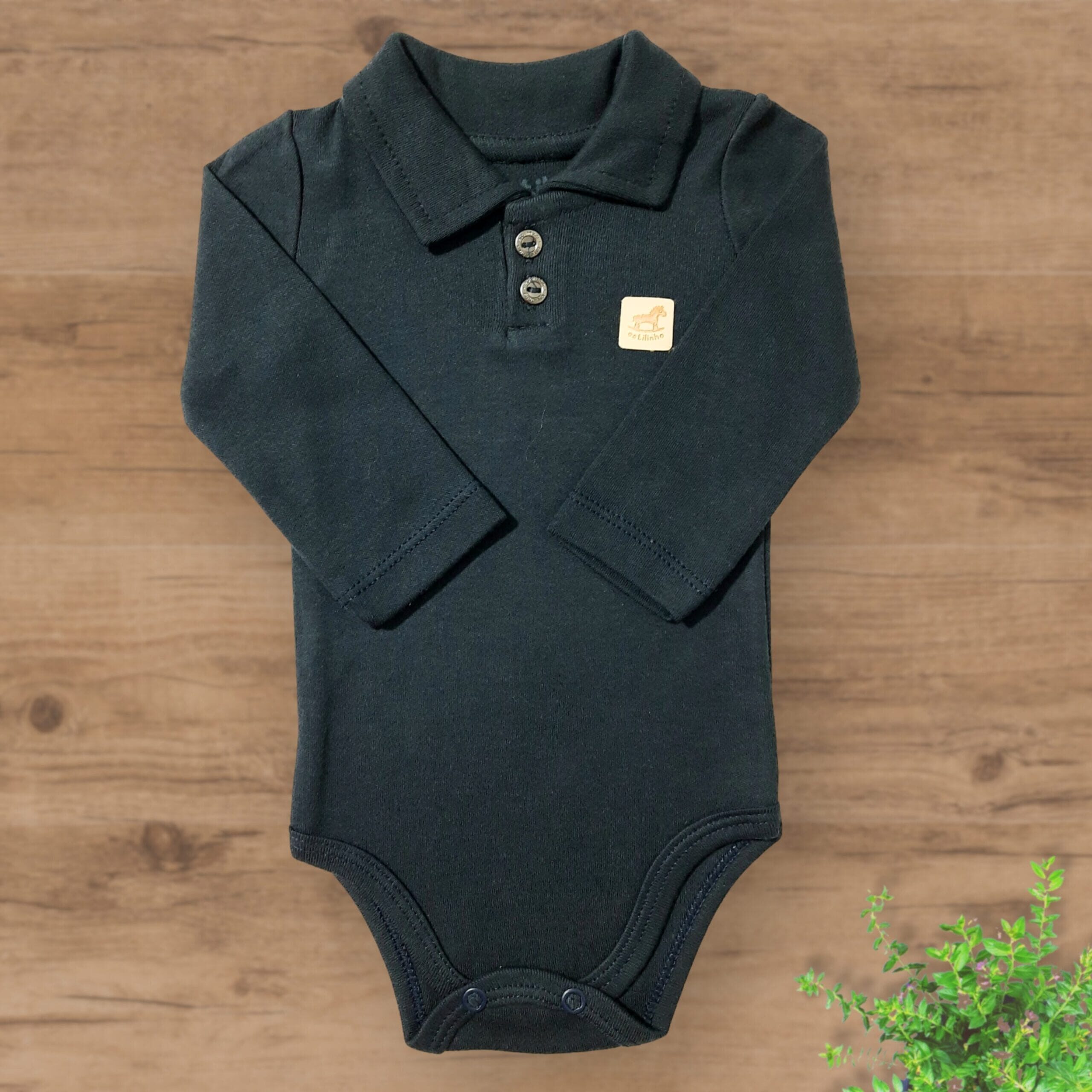 Body Polo Longo Suedini Liso - Imagem 2