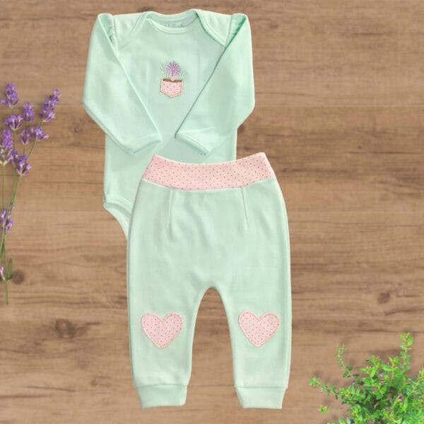 Conjunto Longo Suedini sem Pezinhos Cachepot