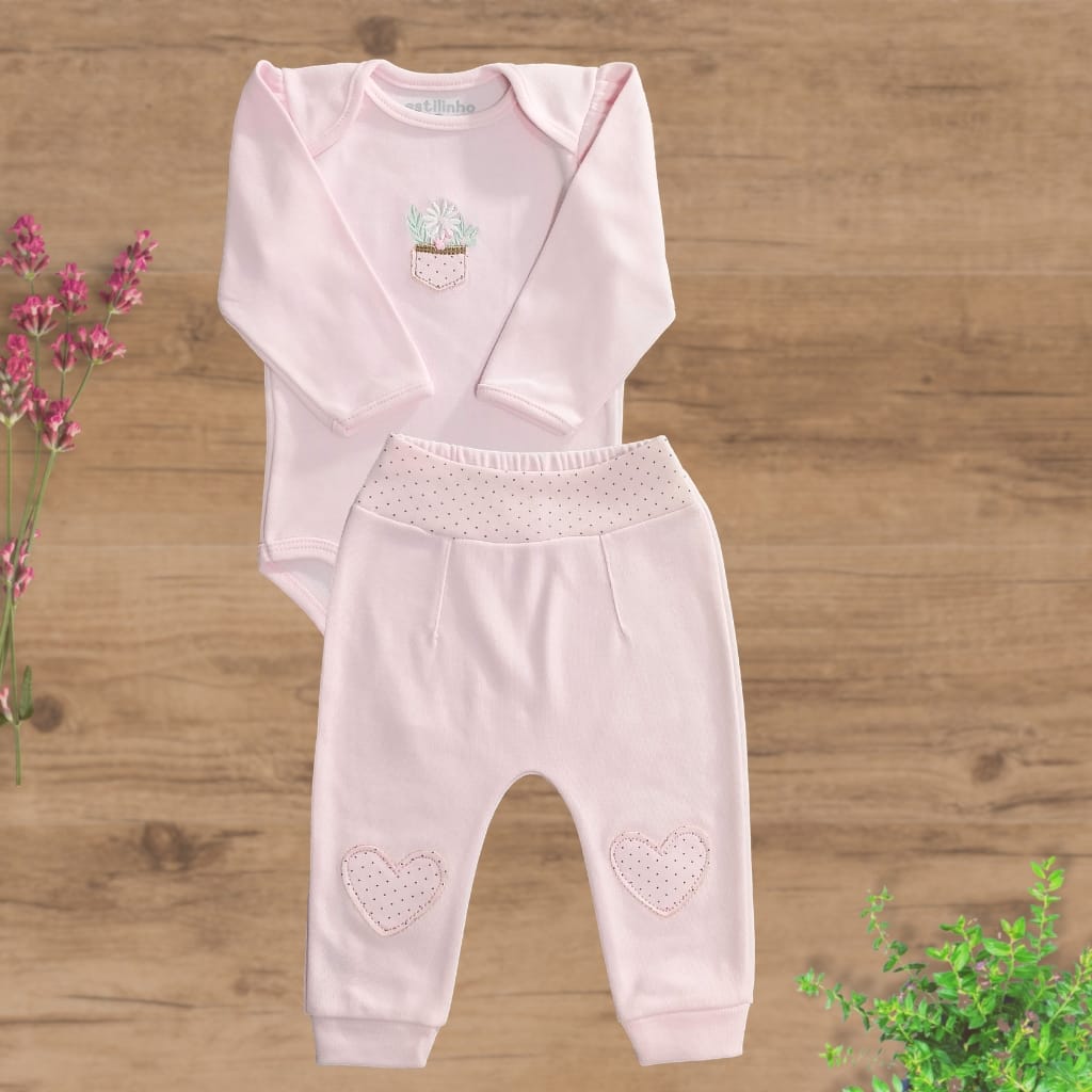 Conjunto Longo Suedini sem Pezinhos Cachepot - Imagem 2