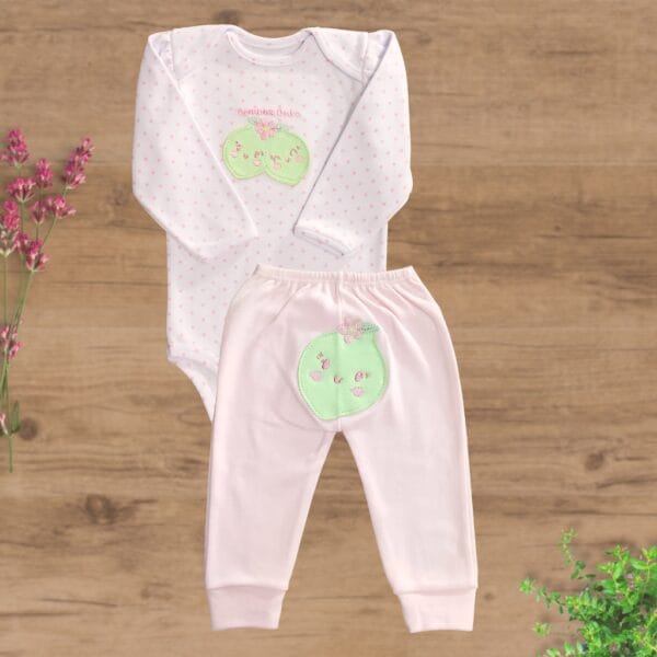 Conjunto Longo Suedini sem Pezinhos