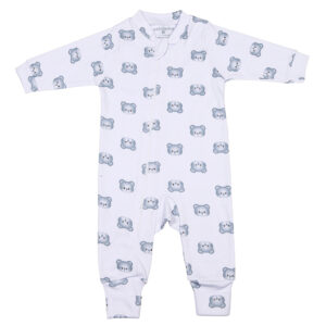 Macacao Longo Suedine Com Zíper