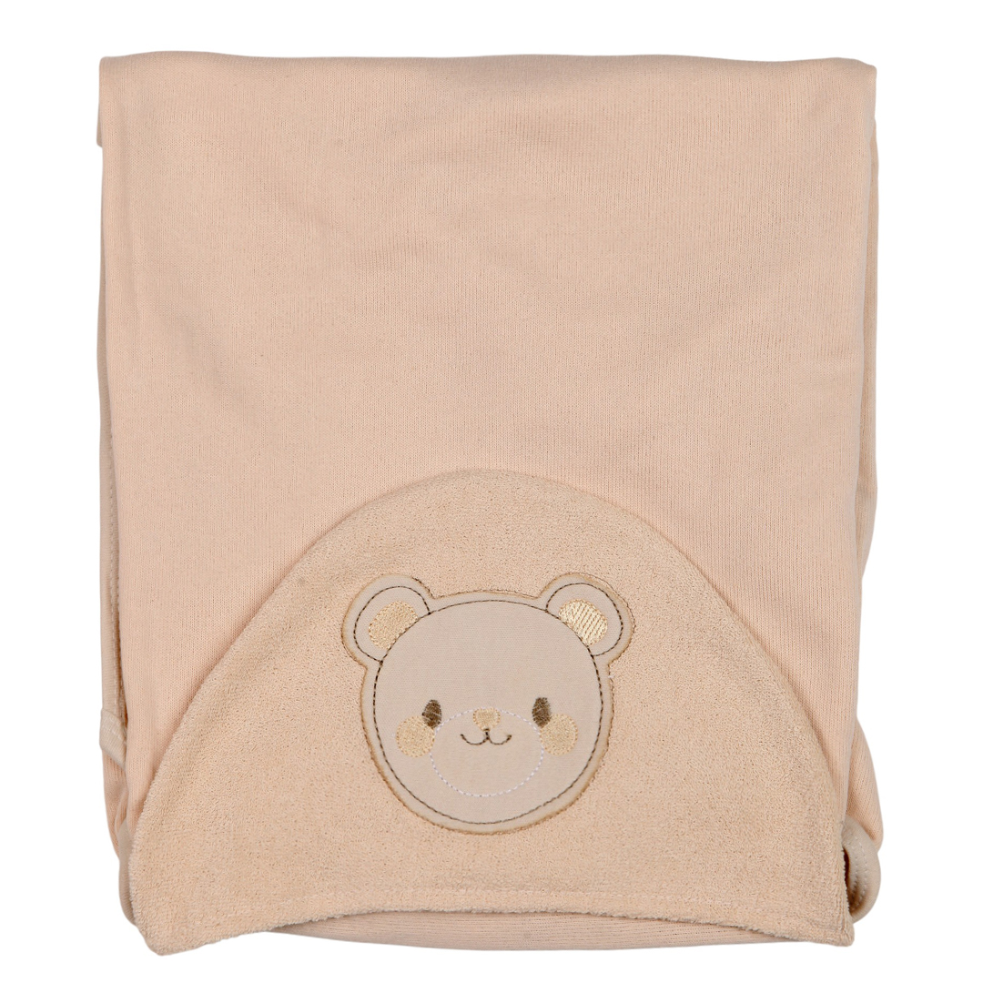 Toalha De Banho C/Capuz Externo Bordado