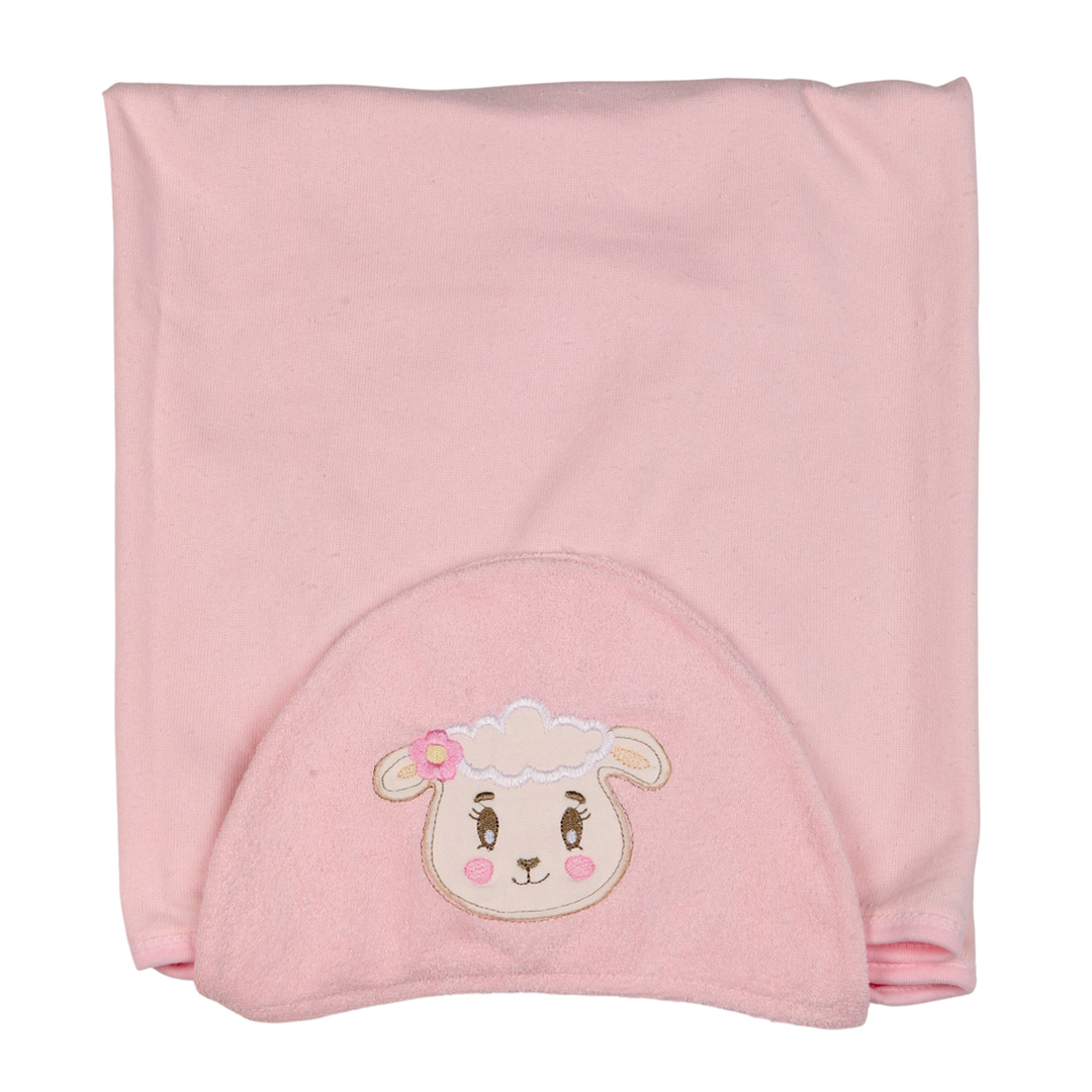 Toalha De Banho C/Capuz Externo Bordado - Imagem 4