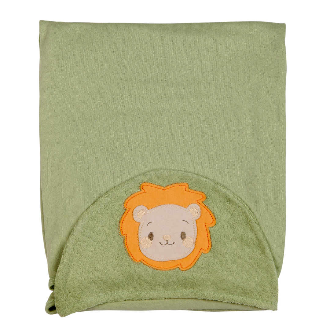 Toalha De Banho C/Capuz Externo Bordado - Imagem 5