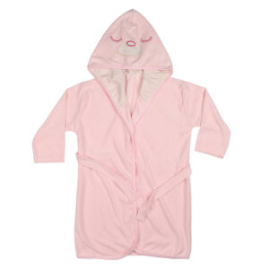 Roupão Infantil C/ Capuz Forrado Malha