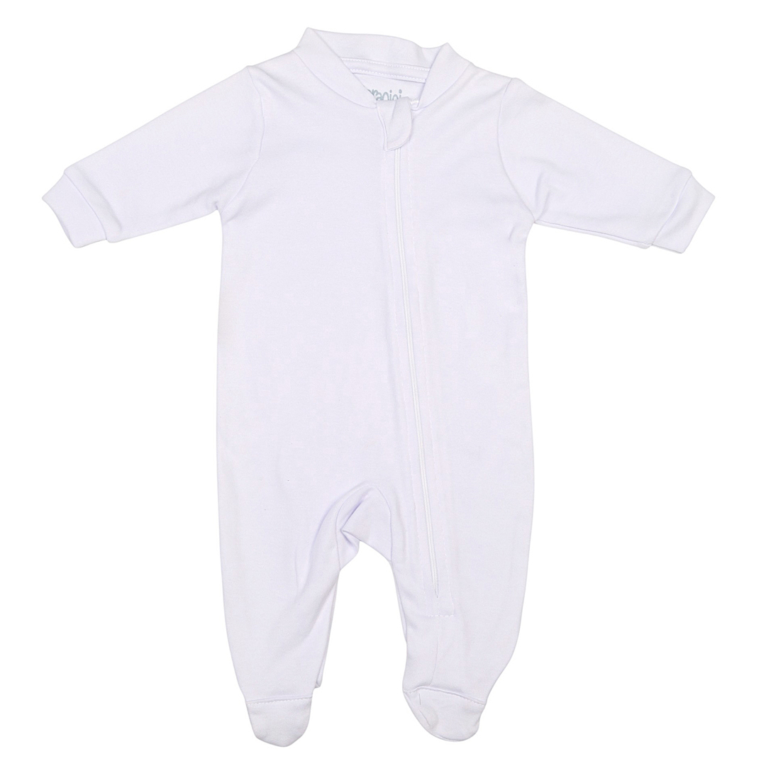 Macacão Longo C/Zíper Suedine Pima Liso