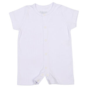 Banho De Sol C/Manga Neutro Básico Pima