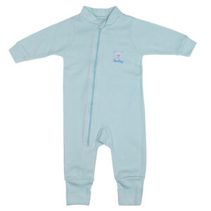 Macacão Longo Suedine Bordado Urso C/Zíper