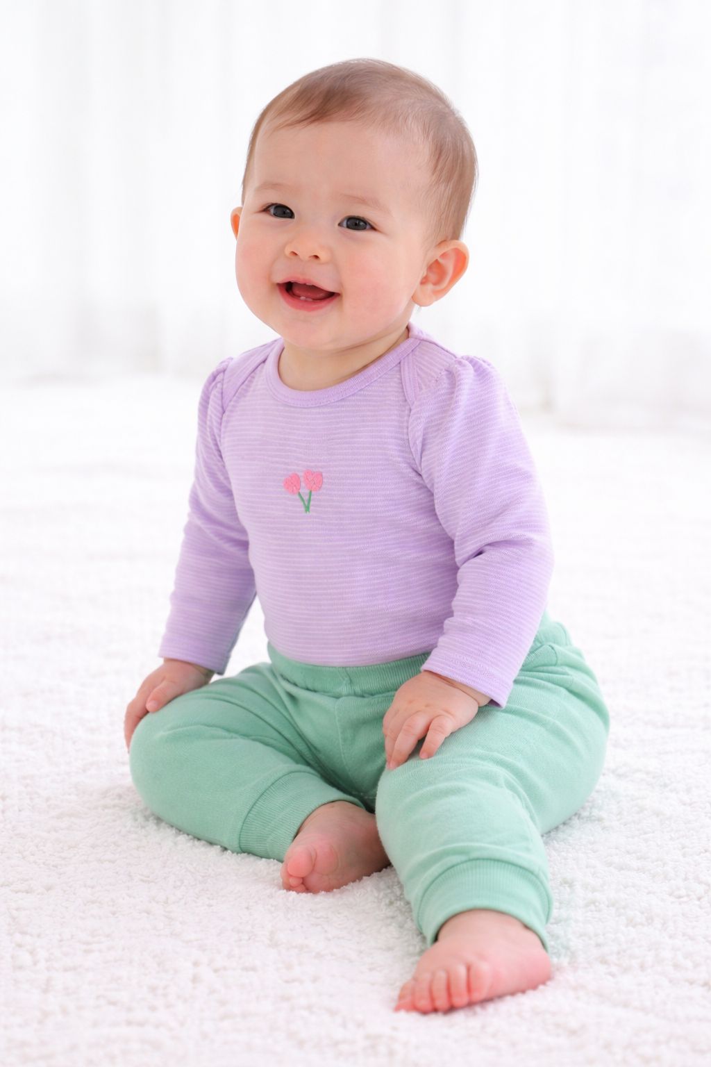 Conjunto Longo Suedine Bordado Bumbum Encanto - Imagem 3