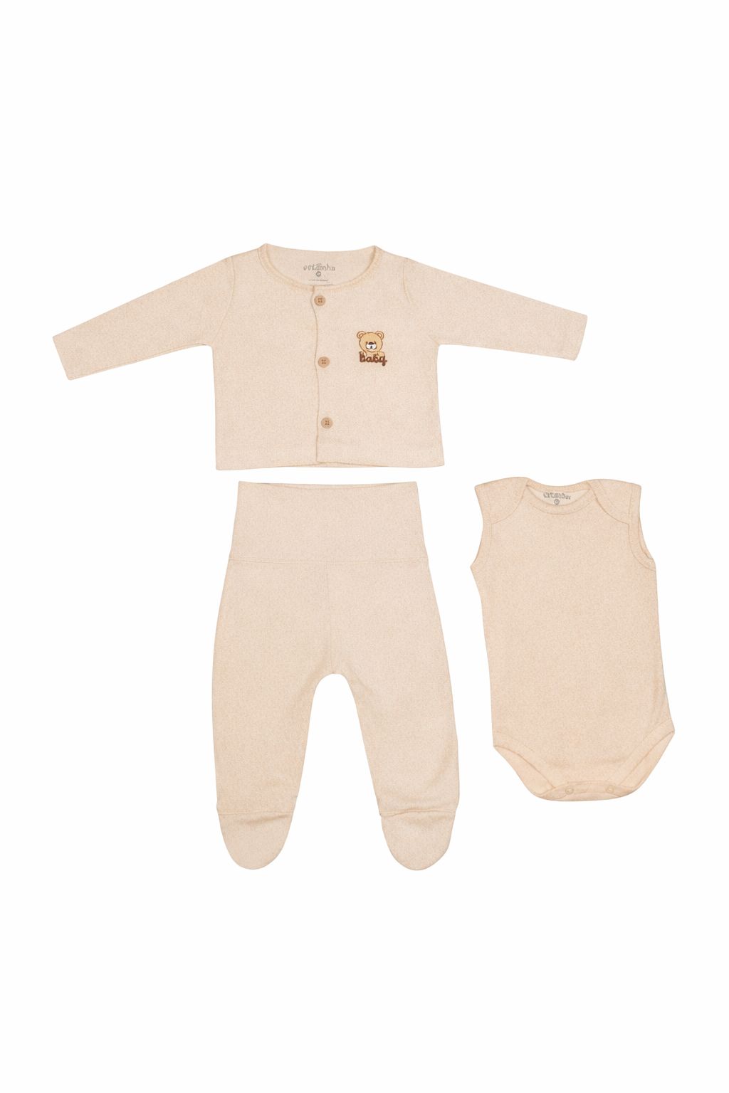 Conjunto Pagão Três Peças Casaco Encanto