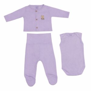 Conjunto Pagão 3 Peças com Casaco Encanto